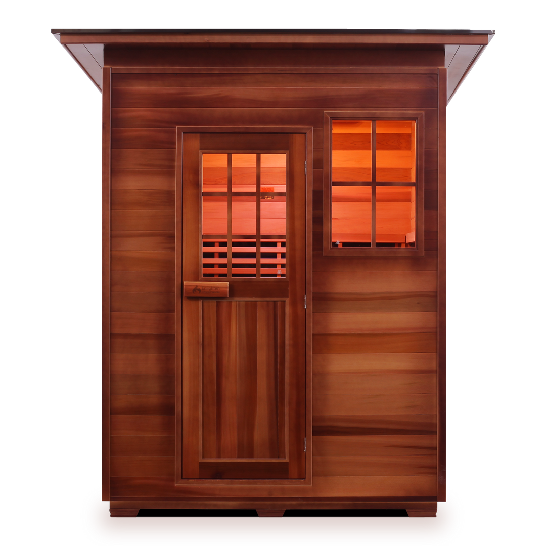 Enlighten Sierra 3 Person Infrared Sauna 16377