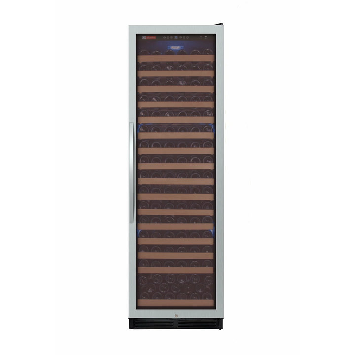 Allavino YHWR174-1SR20 174 Bottle 24 inch Wide FlexCount Classic II Tru-Vino Single Zone Stainless Steel Right Hinge Wine Refrigerator