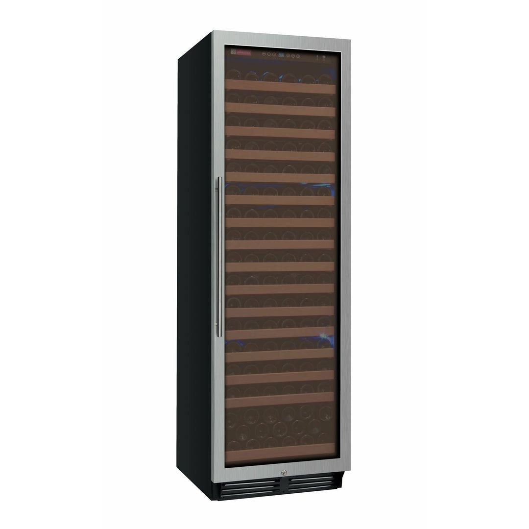 Allavino YHWR174-1SR20 174 Bottle 24 inch Wide FlexCount Classic II Tru-Vino Single Zone Stainless Steel Right Hinge Wine Refrigerator