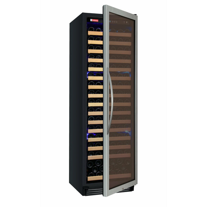 Allavino YHWR174-1SR20 174 Bottle 24 inch Wide FlexCount Classic II Tru-Vino Single Zone Stainless Steel Right Hinge Wine Refrigerator