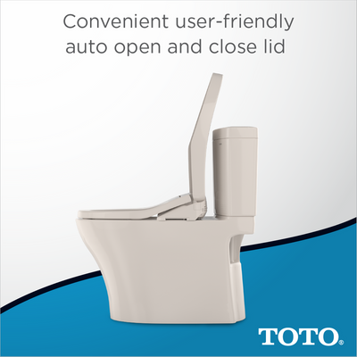 TOTO Washlet S550e Elongated Electronic Contemporary Bidet Seat in Sedona Beige