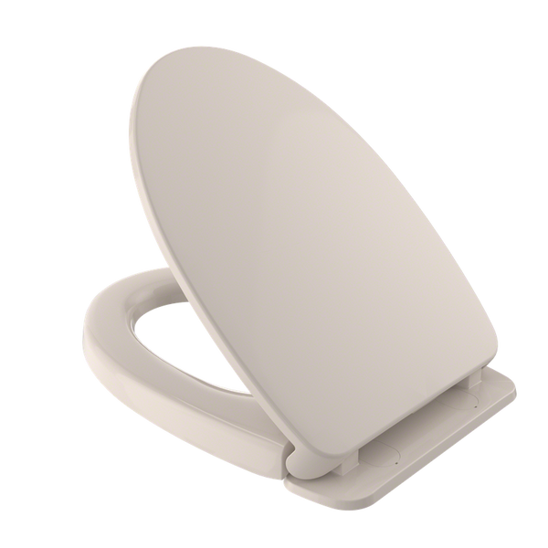 TOTO Elongated SoftClose Toilet Seat for Washlet+ Toilets in Sedona Beige