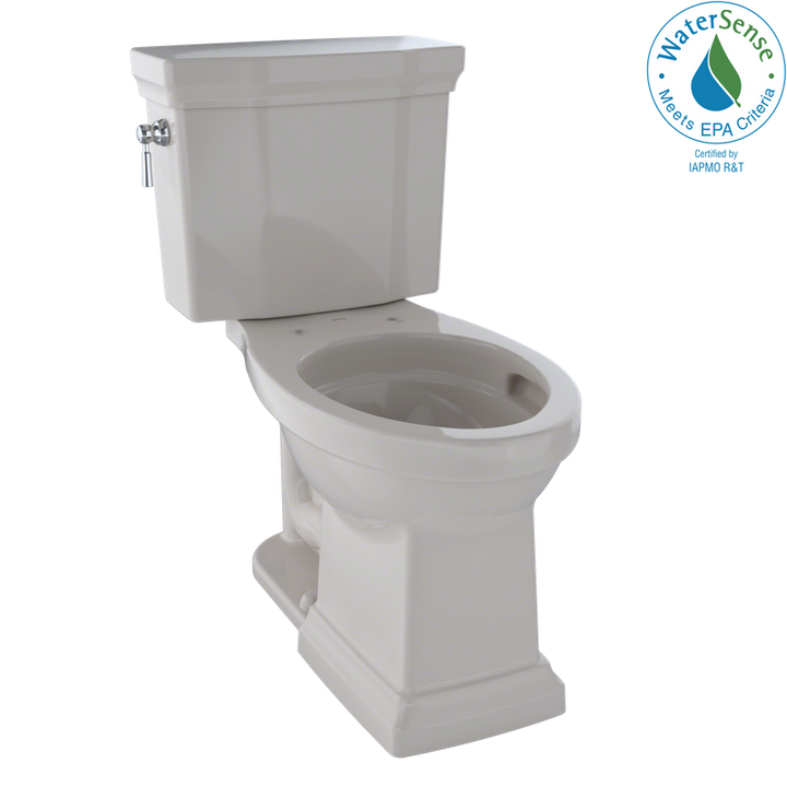 TOTO Promenade II Elongated 1.28 gpf Two-Piece Toilet in Sedona Beige