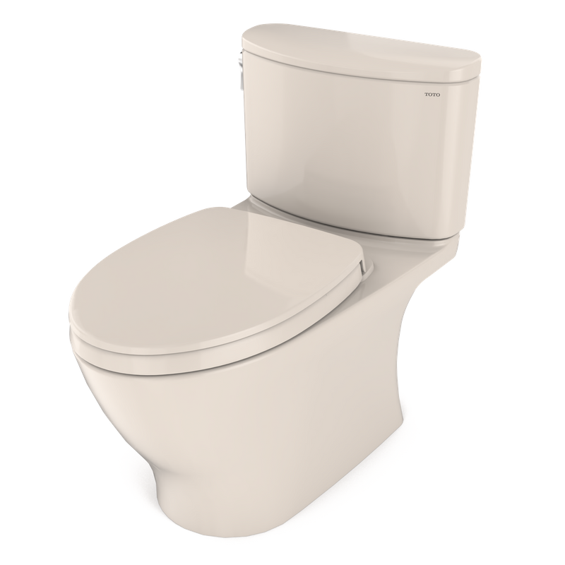 TOTO Nexus Elongated 1.28 gpf Two-Piece Toilet in Sedona Beige