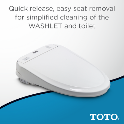 TOTO Washlet S300e Round Electronic Bidet Seat in Sedona Beige