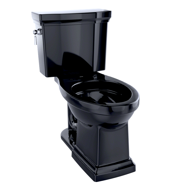 TOTO Promenade II Elongated 1 gpf Two-Piece Toilet in Ebony