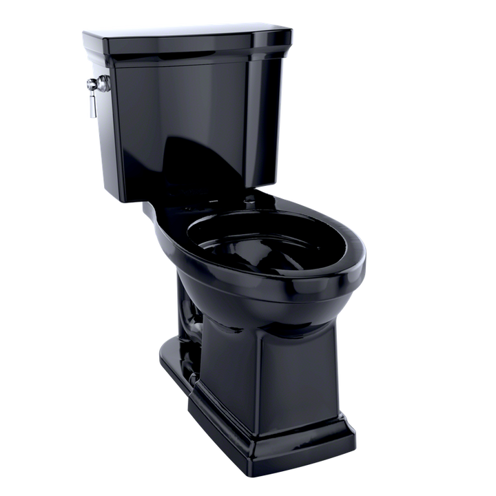 TOTO Promenade II Elongated 1 gpf Two-Piece Toilet in Ebony