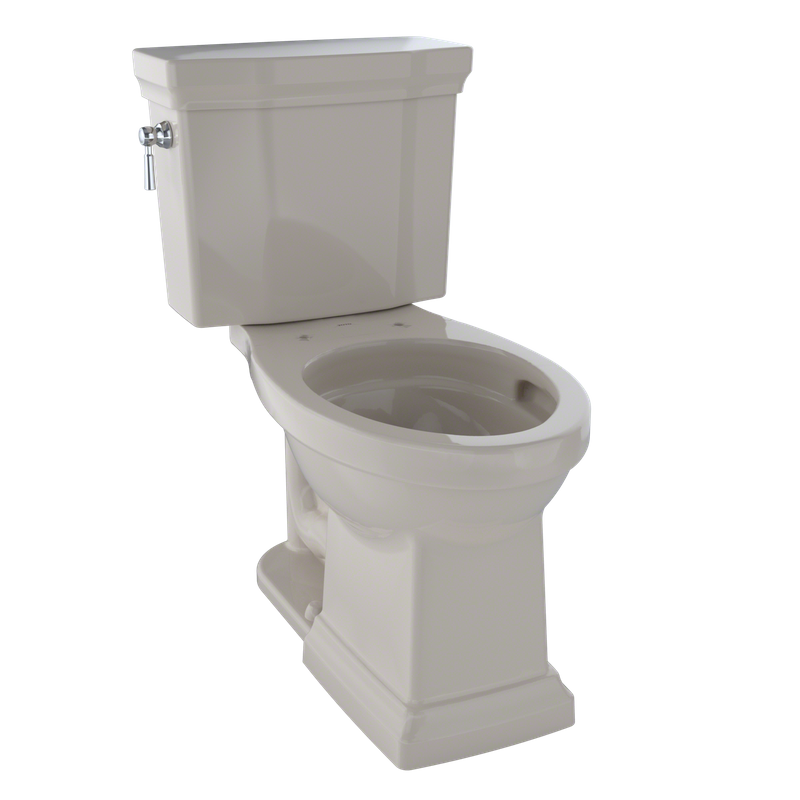 TOTO Promenade II Elongated 1.28 gpf Two-Piece Toilet in Bone