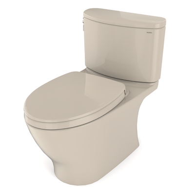 TOTO Nexus Elongated 1 gpf Two-Piece Toilet in Bone