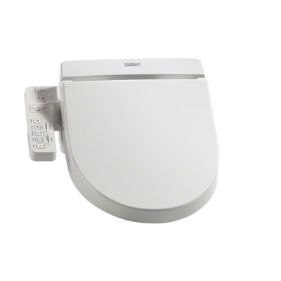 TOTO Washlet+ C100 Elongated Electronic Bidet Seat in Cotton White