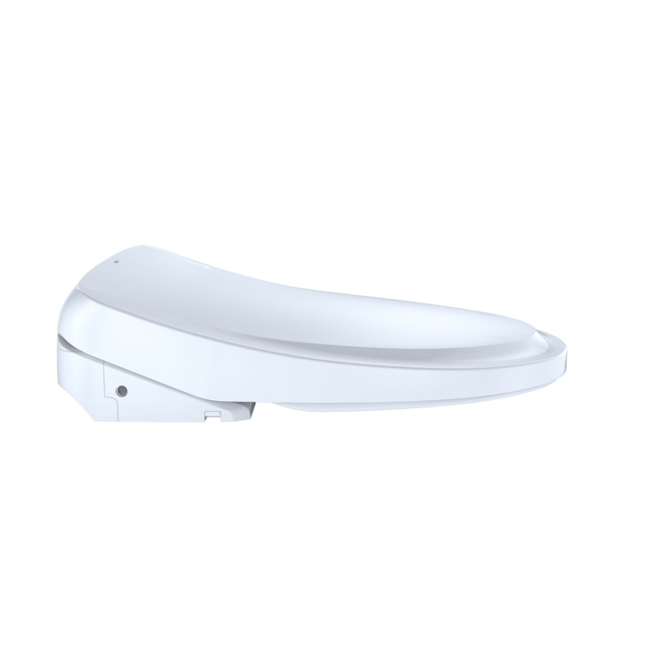 TOTO Washlet+ S500e Elongated Electronic Classic Bidet Seat with Auto Flush in Cotton White