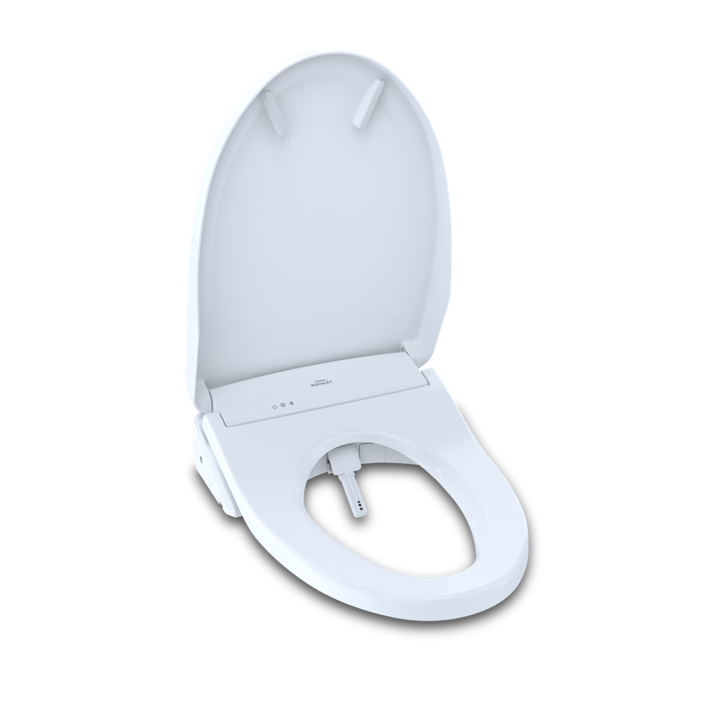 TOTO Washlet S550e Elongated Electronic Classic Bidet Seat in Cotton White