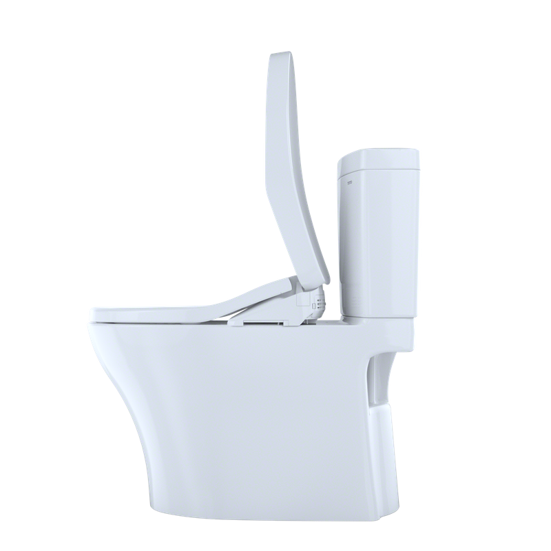 TOTO Washlet S550e Elongated Electronic Classic Bidet Seat in Cotton White