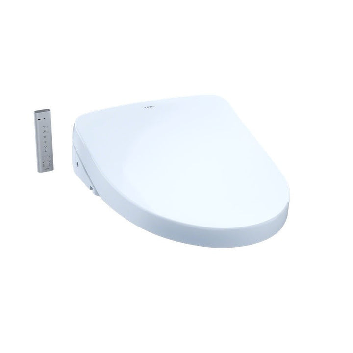 TOTO Washlet S550e Elongated Electronic Contemporary Bidet Seat in Cotton White