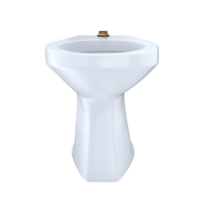 TOTO  Commercial Flushometer ADA Compliant, Elongated Bowl Floor-Mounted Toilet, CeFiONtect Ceramic Glaze Available, 1.0/1.28/1.6 GPF - CT705ULN