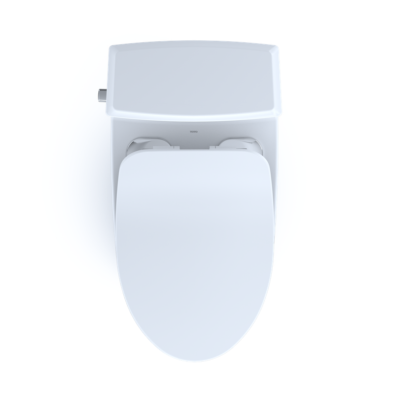 TOTO Connelly Elongated 0.9 gpf 1.28 gpf Two-Piece Toilet in Cotton White