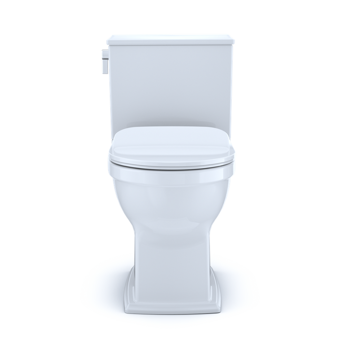 TOTO Connelly Elongated 0.9 gpf 1.28 gpf Two-Piece Toilet in Cotton White