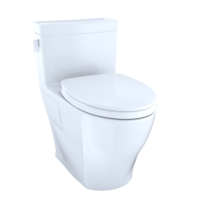 TOTO Legato Elongated 1.28 gpf One-Piece Universal Height Toilet