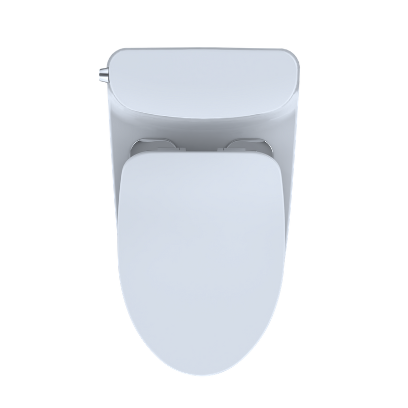 TOTO Nexus Elongated 1.0 gpf One-Piece Toilet with Slim Seat in Cotton White