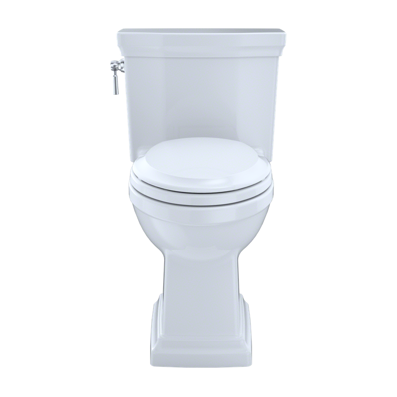 TOTO Promenade II Elongated 1.0 gpf Right Hand Lever One-Piece Toilet in Cotton White