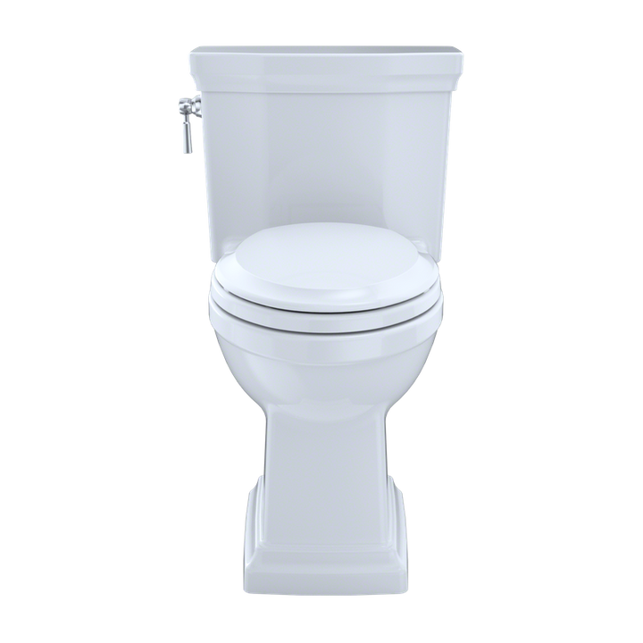 TOTO Promenade II Elongated 1.0 gpf Right Hand Lever One-Piece Toilet in Cotton White