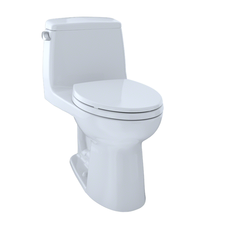 TOTO Eco UltraMax Elongated One-Piece Toilet in Cotton White with CeFiONtect - ADA Height