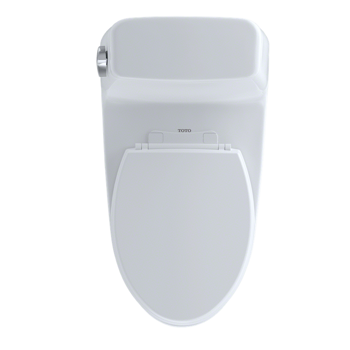 TOTO Eco UltraMax Elongated One-Piece Toilet in Cotton White with CeFiONtect - ADA Height