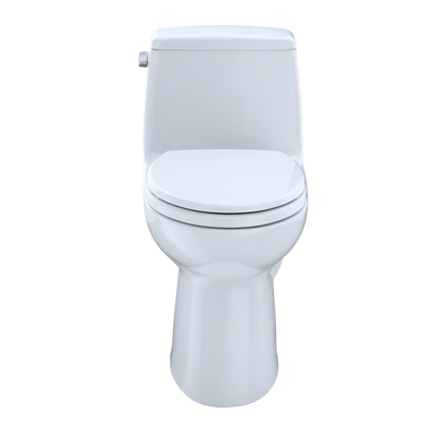 TOTO UltraMax Elongated One-Piece Toilet in Cotton White with CeFiONtect