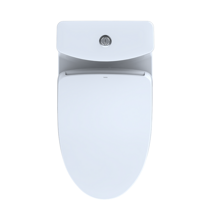 TOTO Aquia IV 1G Elongated Bowl, Washlet+ S500E Dual-Flush One-Piece Toilet, 1.0 & 0.8 GPF, Universal Height - MW6463046CUMFG