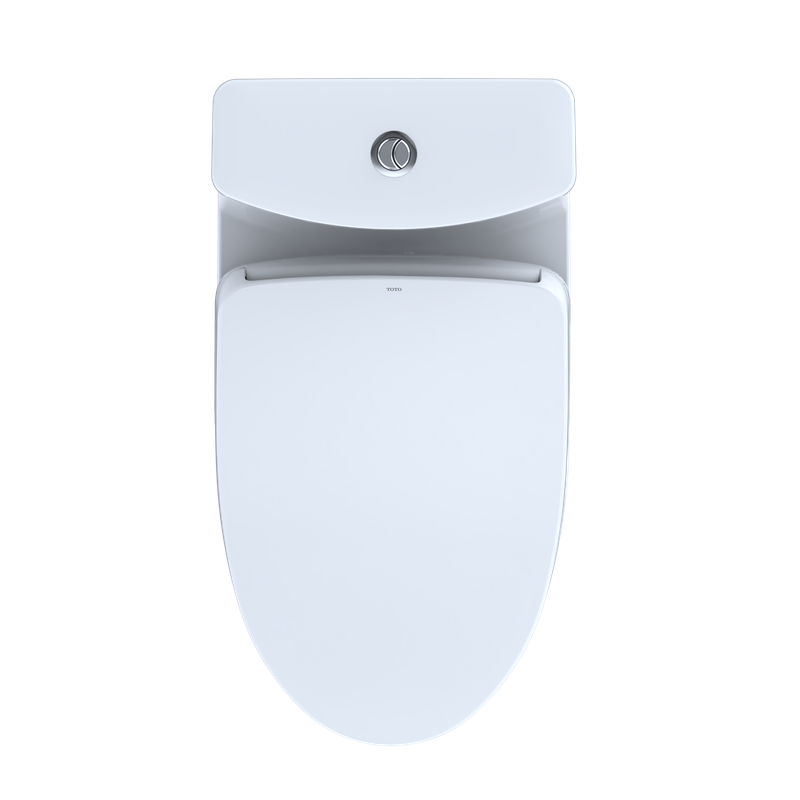 TOTO Aquia IV 1G Elongated Bowl, Washlet+ S500E Dual-Flush One-Piece Toilet, 1.0 & 0.8 GPF, Universal Height - MW6463046CUMFG