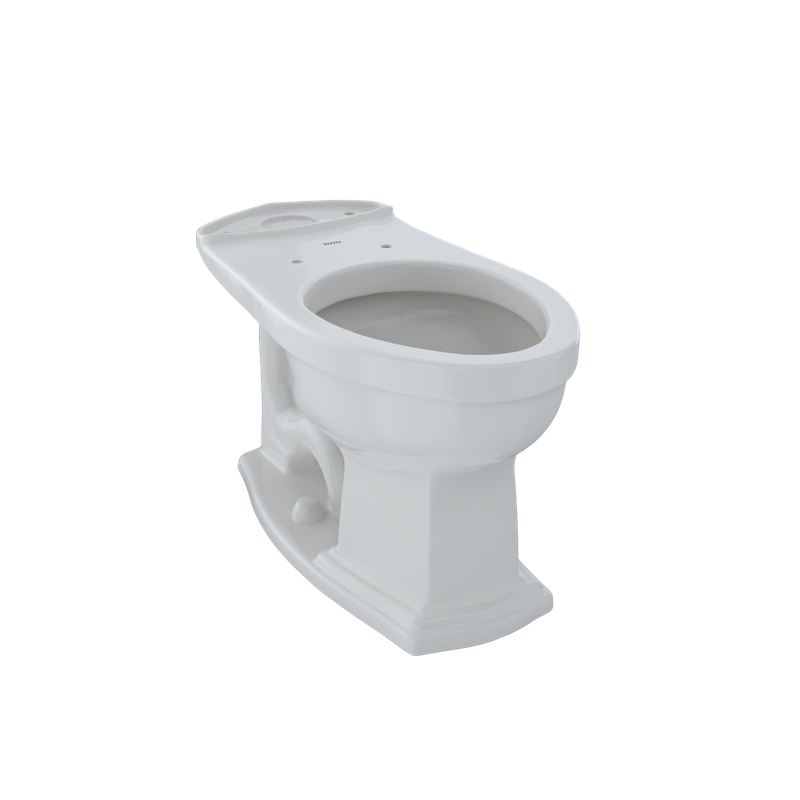 TOTO Eco Clayton Elongated Toilet Bowl in Colonial White