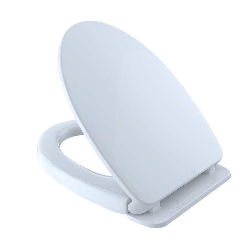 TOTO Elongated SoftClose Toilet Seat for Washlet+ Toilets in Cotton White