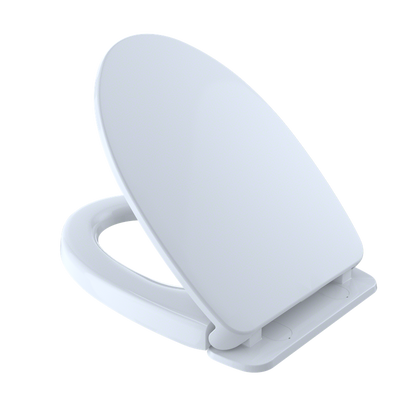 TOTO Elongated SoftClose Toilet Seat for Washlet+ Toilets in Cotton White