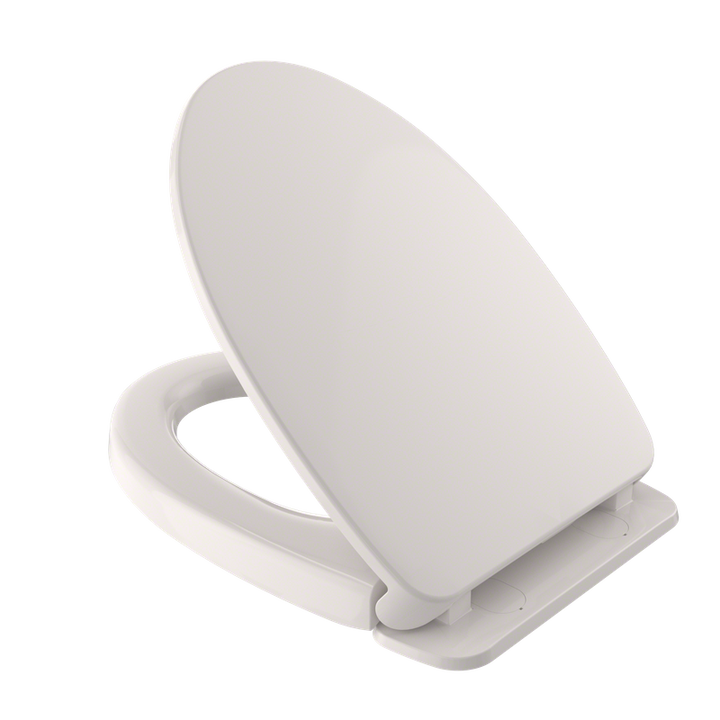 TOTO Elongated SoftClose Toilet Seat for Washlet+ Toilets in Colonial White