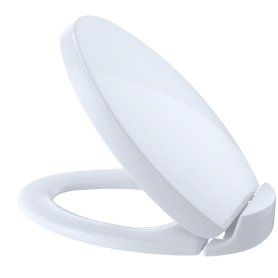 TOTO Oval Elongated SoftClose Toilet Seat in Cotton White