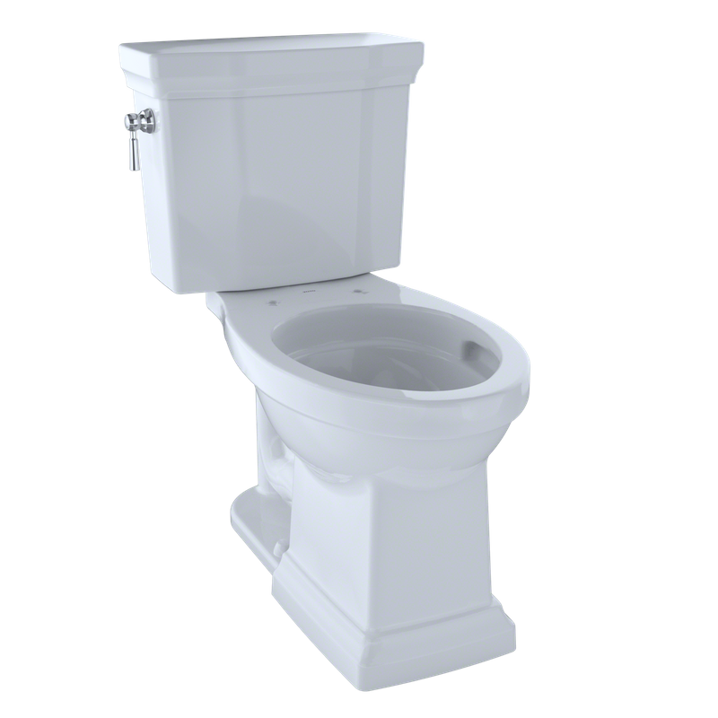 TOTO Promenade II Elongated 1.28 gpf Two-Piece Toilet in Cotton White