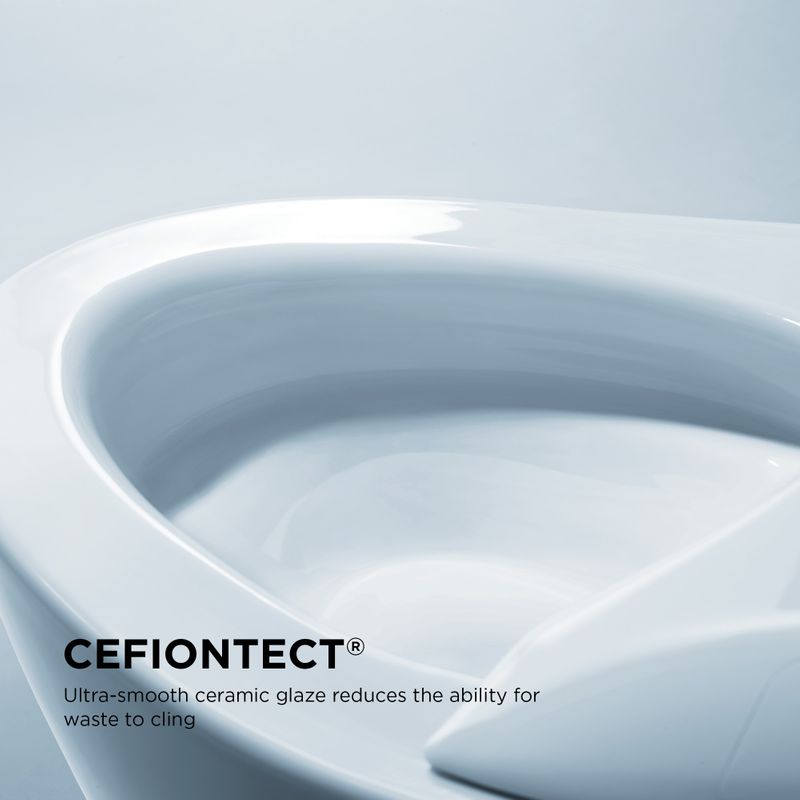 TOTO Promenade II Elongated 1 gpf Two-Piece Toilet in Cotton White