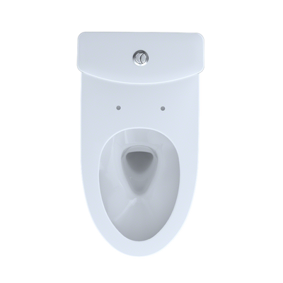 TOTO Aquia IV Elongated Bowl-Less Seat Dual-Flush Two-Piece Toilet, 1.28 & 0.8 GPF, Universal Height - CST446CEMFG