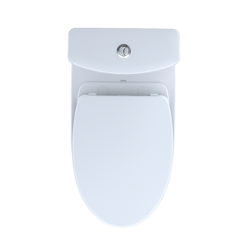 TOTO Aquia IV Elongated Bowl-Less Seat Dual-Flush Two-Piece Toilet, 1.28 & 0.8 GPF - CST446CEMG