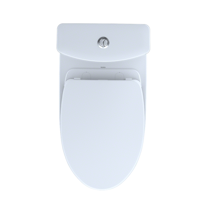 TOTO Aquia IV Elongated Bowl-Less Seat Dual-Flush Two-Piece Toilet, 1.28 & 0.8 GPF - CST446CEMG