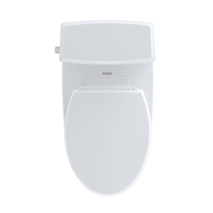 TOTO Connelly Elongated 0.9 gpf 1.28 gpf Dual-Flush Two-Piece Toilet in Cotton White