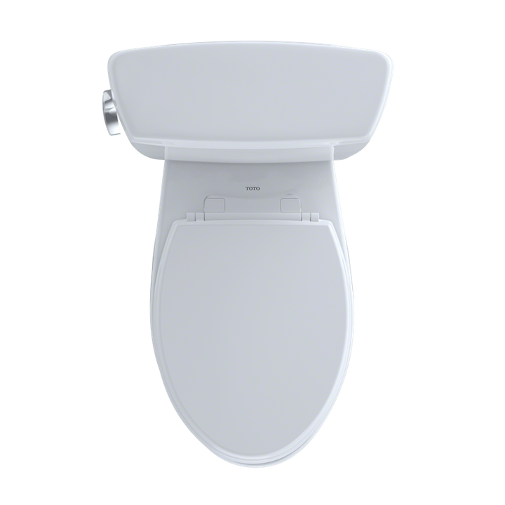 TOTO Eco Drake Elongated 1.28 gpf Two-Piece Toilet in Cotton White