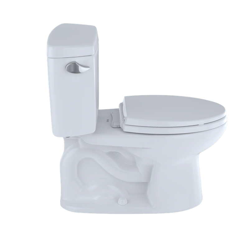 TOTO Eco Drake Elongated 1.28 gpf ADA Two-Piece Toilet in Colonial White