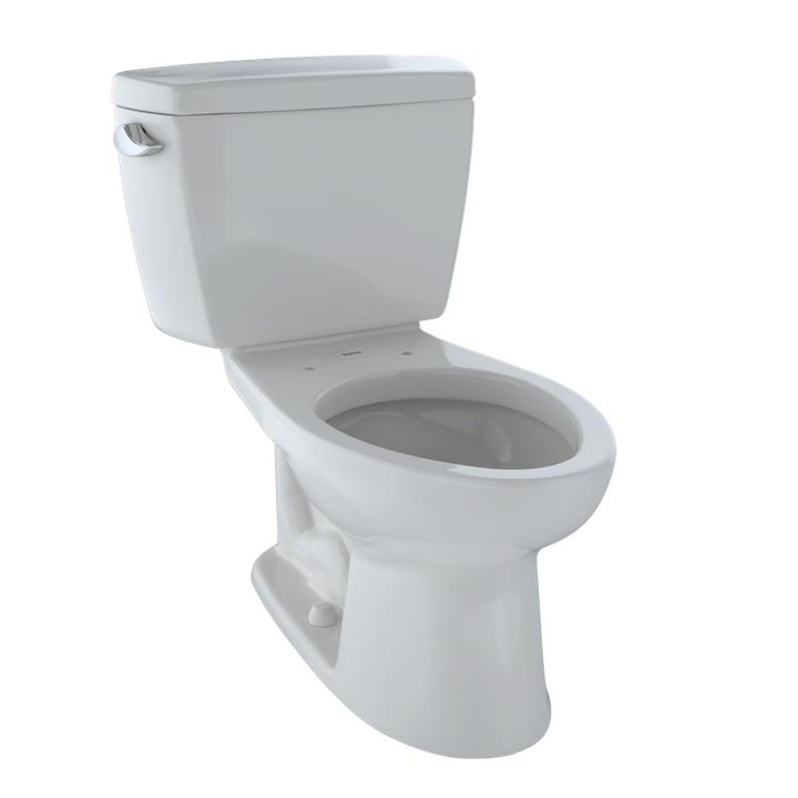 TOTO Drake Elongated 1.6 gpf Two-Piece Toilet in Colonial White - ADA Compliant