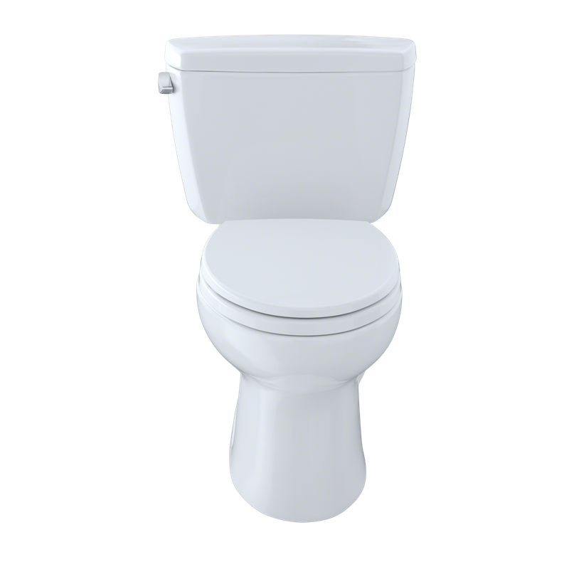 TOTO Drake Elongated 1.6 gpf Two-Piece Toilet in Colonial White - ADA Compliant