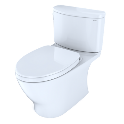 TOTO Nexus Elongated 1.28 gpf Two-Piece Toilet in Cotton White