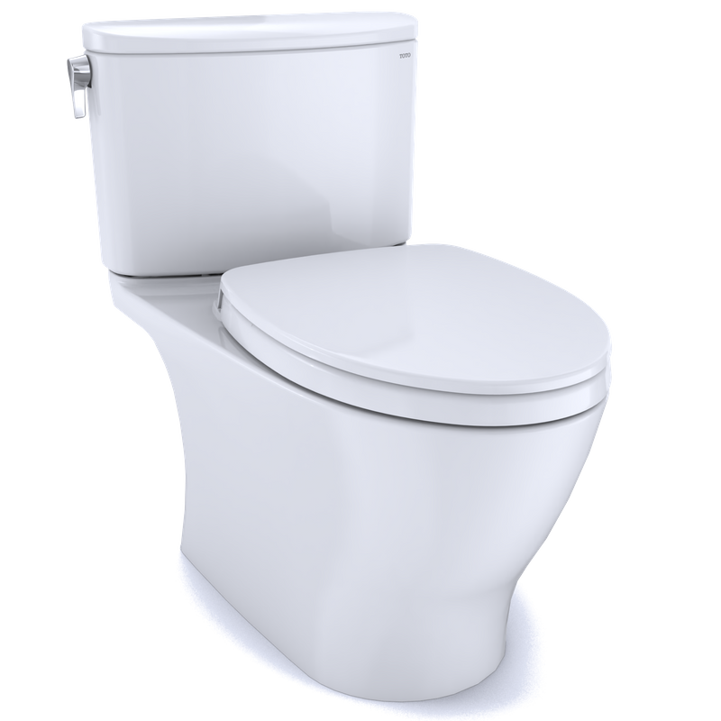 TOTO Nexus Elongated 1 gpf Two-Piece Toilet in Cotton White