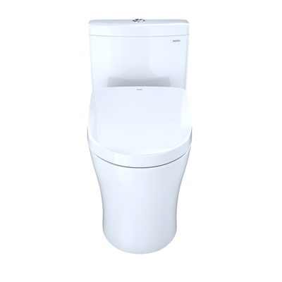 TOTO Aquia IV Elongated Bowl Washlet+ S550e Dual-Flush Two-Piece Toilet, 1.28 & 0.8 GPF -MW4463056CEMG