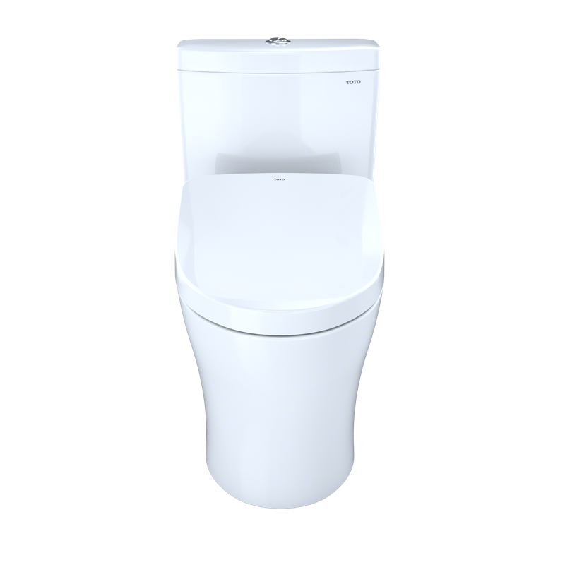TOTO Aquia IV 1G Elongated Washlet+ S550E Dual-Flush Two-Piece Toilet, 1.0 & 0.8 GPF - MW4463056CUMG