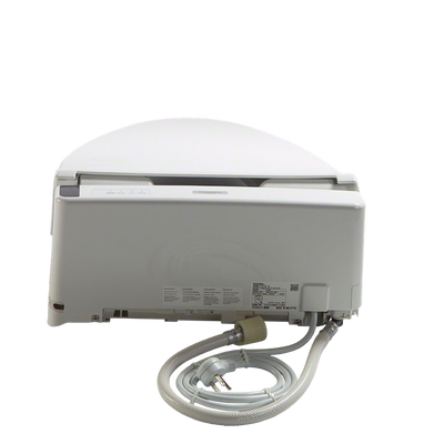 TOTO Washlet C200 Round Electronic Soft-Close Bidet Seat in Cotton White